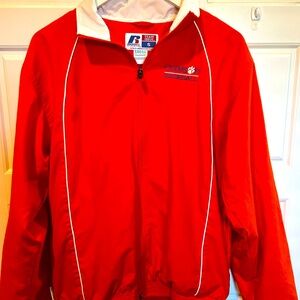 Clemson Tigers Baseball Adult Small Russell Athletic Windbreaker